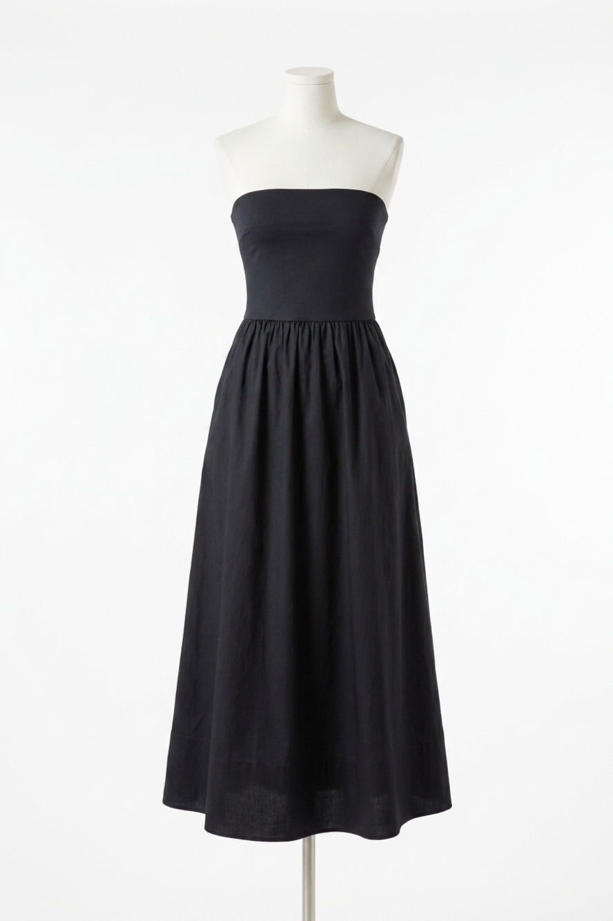 NEW Z SUPPLY lawton avenue midi dress in black